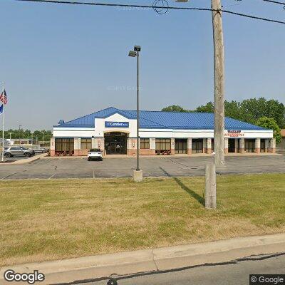 Thumbnail image of the front of a dentist office practice with the name PC Warsaw Orthodontics which is located in Plymouth, IN