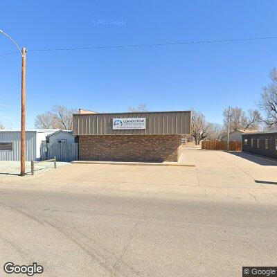 Thumbnail image of the front of a dentist office practice with the name Gust Orthodontics which is located in Great Bend, KS