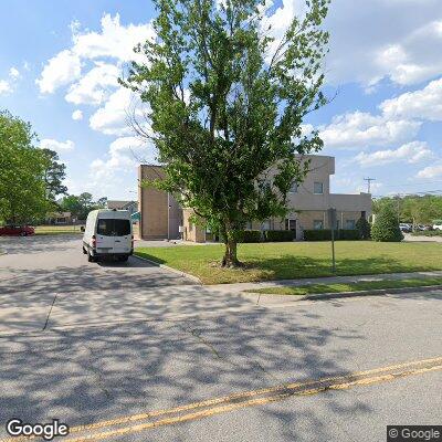 Thumbnail image of the front of a dentist office practice with the name Meader Lon which is located in Chesapeake, VA