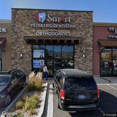 Thumbnail image of the front of a dentist office practice with the name Peak Orthodontics-Spanish Fork which is located in Spanish Fork, UT