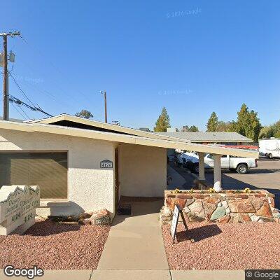 Thumbnail image of the front of a dentist office practice with the name Desert Dental Care which is located in Scottsdale, AZ