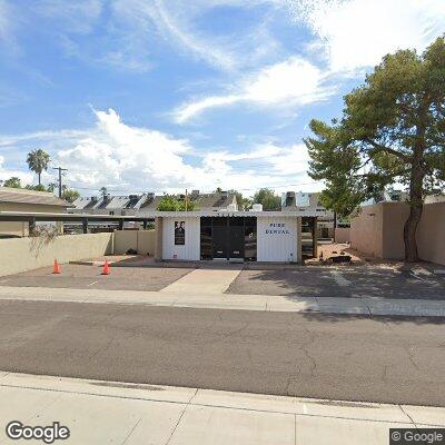 Thumbnail image of the front of a dentist office practice with the name Pure Dental which is located in Scottsdale, AZ