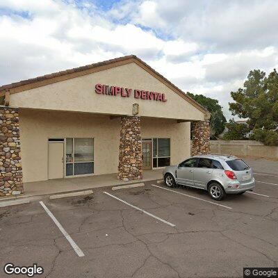 Thumbnail image of the front of a dentist office practice with the name Simply Dental which is located in Glendale, AZ