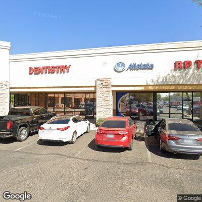 Thumbnail image of the front of a dentist office practice with the name Glendale Family Dentistry which is located in Glendale, AZ