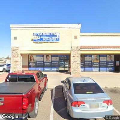 Thumbnail image of the front of a dentist office practice with the name Sk Dental which is located in Glendale, AZ