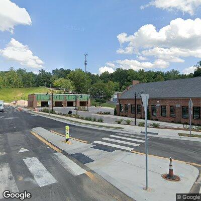 Thumbnail image of the front of a dentist office practice with the name Noble Orthodontics which is located in Carrboro, NC