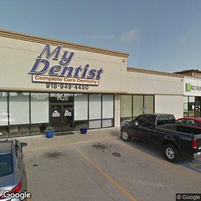 Thumbnail image of the front of a dentist office practice with the name My Dentist which is located in Tulsa, OK