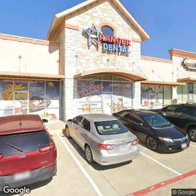 Thumbnail image of the front of a dentist office practice with the name Ranger Dental which is located in Arlington, TX