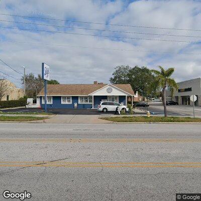 Thumbnail image of the front of a dentist office practice with the name Coast Dental which is located in Belleair Bluffs, FL