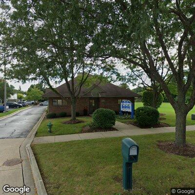 Thumbnail image of the front of a dentist office practice with the name Wazio Orthodontics which is located in Batavia, IL