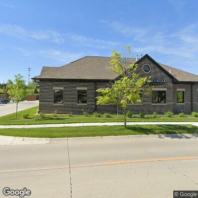 Thumbnail image of the front of a dentist office practice with the name Walnut Creek Pediatric Dentistry which is located in Papillion, NE