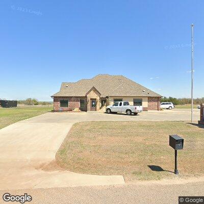 Thumbnail image of the front of a dentist office practice with the name Mcloud Dental Center which is located in Mcloud, OK