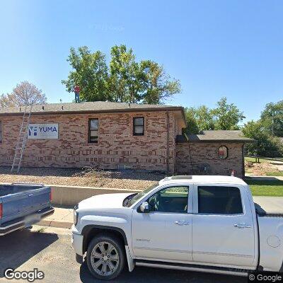 Thumbnail image of the front of a dentist office practice with the name Johnson's Orthodontics which is located in Yuma, CO