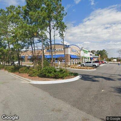 Thumbnail image of the front of a dentist office practice with the name Aspen Dental which is located in Murrells Inlet, SC