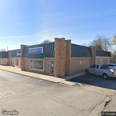 Thumbnail image of the front of a dentist office practice with the name Mattingly & Howell Orthodontics which is located in Louisville, KY