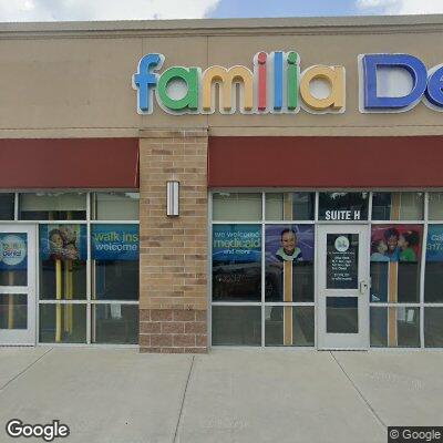 Thumbnail image of the front of a dentist office practice with the name Familia Dental which is located in Indianapolis, IN