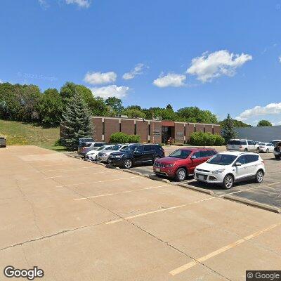 Thumbnail image of the front of a dentist office practice with the name Wildflower Kids Dentistry P which is located in Dubuque, IA