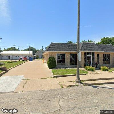 Thumbnail image of the front of a dentist office practice with the name Lechtenberg Dental Clinic which is located in Maquoketa, IA