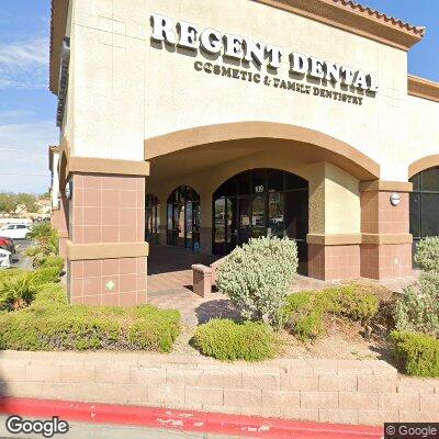 Thumbnail image of the front of a dentist office practice with the name Regent Dental which is located in Las Vegas, NV