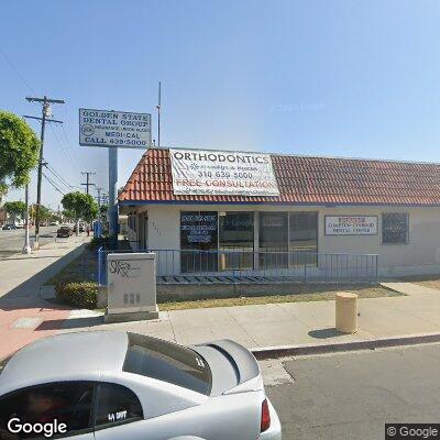 Thumbnail image of the front of a dentist office practice with the name Golden State Dental Group which is located in Compton, CA