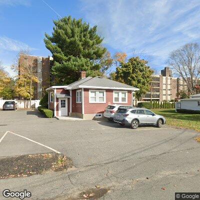 Thumbnail image of the front of a dentist office practice with the name Redstone Dental Center which is located in Stoneham, MA