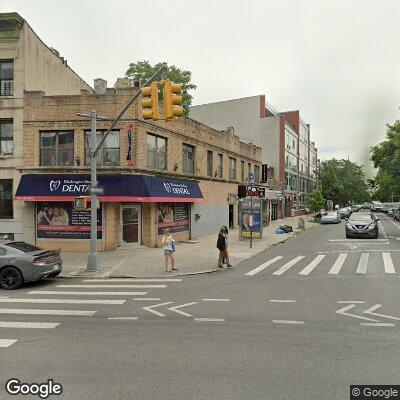 Thumbnail image of the front of a dentist office practice with the name Washington Sterling Dental Medical Center which is located in Brooklyn, NY