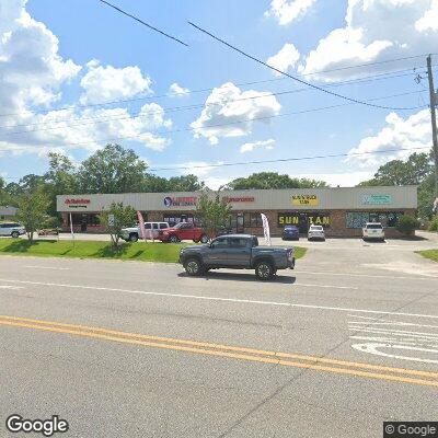 Thumbnail image of the front of a dentist office practice with the name Wheeler Family Dental which is located in Loxley, AL