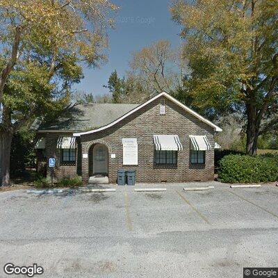 Thumbnail image of the front of a dentist office practice with the name Loxley Family Dental Center which is located in Loxley, AL