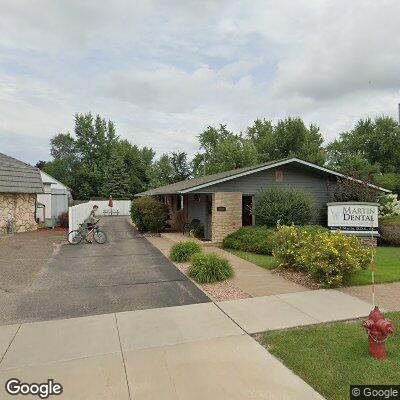 Thumbnail image of the front of a dentist office practice with the name Martin Dental which is located in Eau Claire, WI