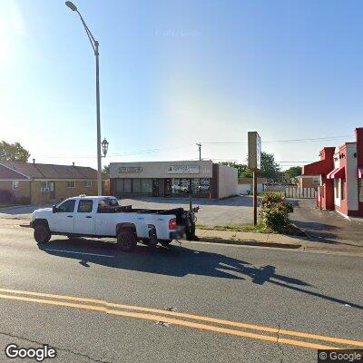 Thumbnail image of the front of a dentist office practice with the name Crossroads of America Dental clinic which is located in Calumet City, IL