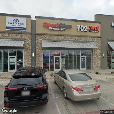 Thumbnail image of the front of a dentist office practice with the name Lush Dental & Implants which is located in Hudson Oaks, TX