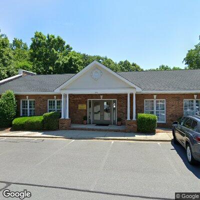 Thumbnail image of the front of a dentist office practice with the name Markham & Hair which is located in Charlotte, NC