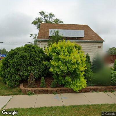 Thumbnail image of the front of a dentist office practice with the name Portage Dental which is located in Portage, IN