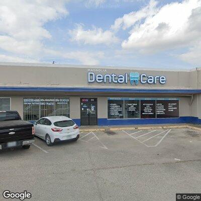 Thumbnail image of the front of a dentist office practice with the name Magic Smiles Dental which is located in Houston, TX