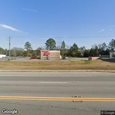 Thumbnail image of the front of a dentist office practice with the name Claxton Smiles which is located in Claxton, GA