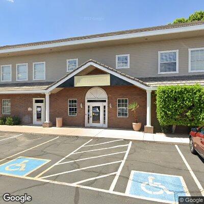 Thumbnail image of the front of a dentist office practice with the name Mesa Family Dentistry which is located in Mesa, AZ