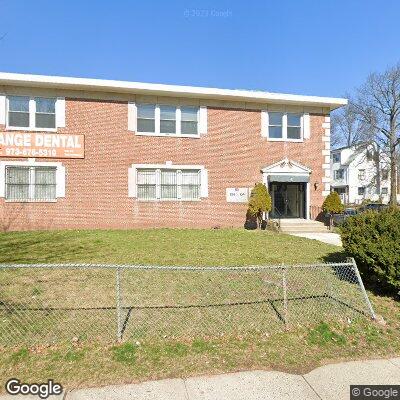 Thumbnail image of the front of a dentist office practice with the name Orange Dental Group which is located in East Orange, NJ