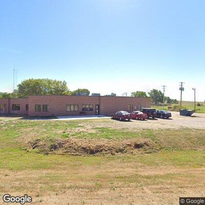 Thumbnail image of the front of a dentist office practice with the name Bassett Dental Clinic which is located in Bassett, NE