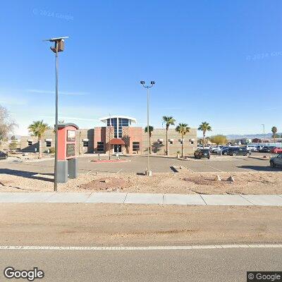 Thumbnail image of the front of a dentist office practice with the name Fort Mohave Dental Clinic which is located in Mohave Valley, AZ