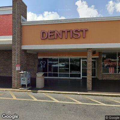 Thumbnail image of the front of a dentist office practice with the name Gulf Coast Dental Associates which is located in Inverness, FL