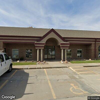 Thumbnail image of the front of a dentist office practice with the name Foust Family Dental Care which is located in West Des Moines, IA