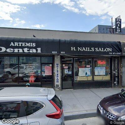 Thumbnail image of the front of a dentist office practice with the name Artemis Dental which is located in Far Rockaway, NY