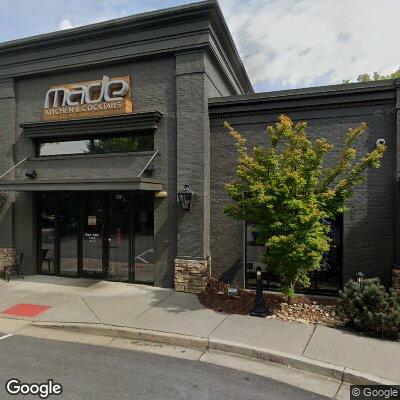 Thumbnail image of the front of a dentist office practice with the name Bloor Dentistry which is located in Alpharetta, GA