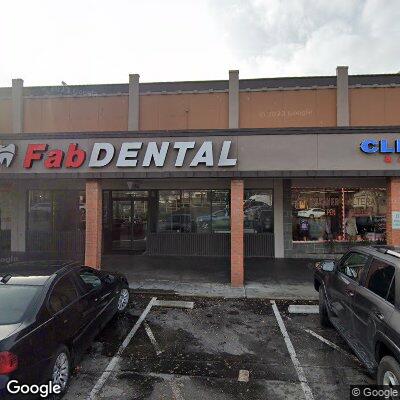 Thumbnail image of the front of a dentist office practice with the name Fab Dental which is located in Hayward, CA