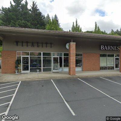 Thumbnail image of the front of a dentist office practice with the name Barnes Dental which is located in Portland, OR