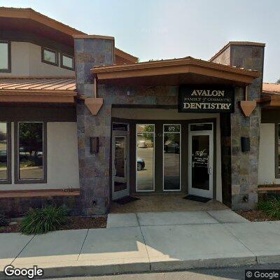 Thumbnail image of the front of a dentist office practice with the name Avalon Dentistry which is located in Kuna, ID