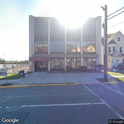 Thumbnail image of the front of a dentist office practice with the name Brosnan + Clark Orthodontics which is located in Rutherford, NJ