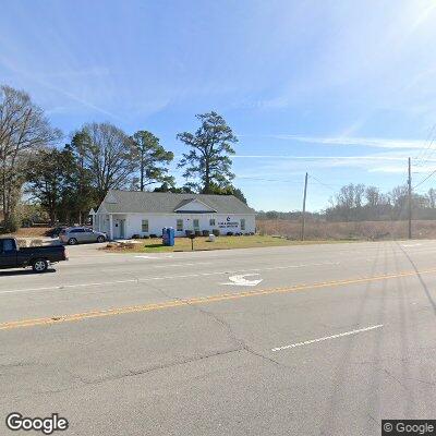 Thumbnail image of the front of a dentist office practice with the name Morgan Family Dentistry which is located in Richlands, NC