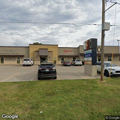 Thumbnail image of the front of a dentist office practice with the name Erickson & Gill Dentistry which is located in Wellington, KS