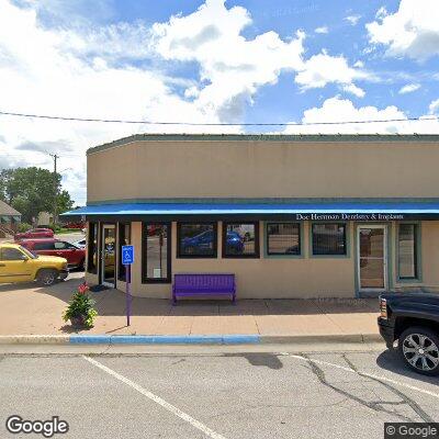 Thumbnail image of the front of a dentist office practice with the name Doc Herrman Dentistry which is located in Valley Center, KS